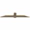 Ekena Millwork Eugene Rough Sawn Timber Gable Bracket, Douglas Fir, 72"W x 15"H x 2"D x 6"F, 5/12 Pitch GBW072X15X0206EUG00RDF - alternate 4